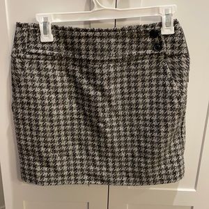 THE LIMITED wool blend plaid skirt